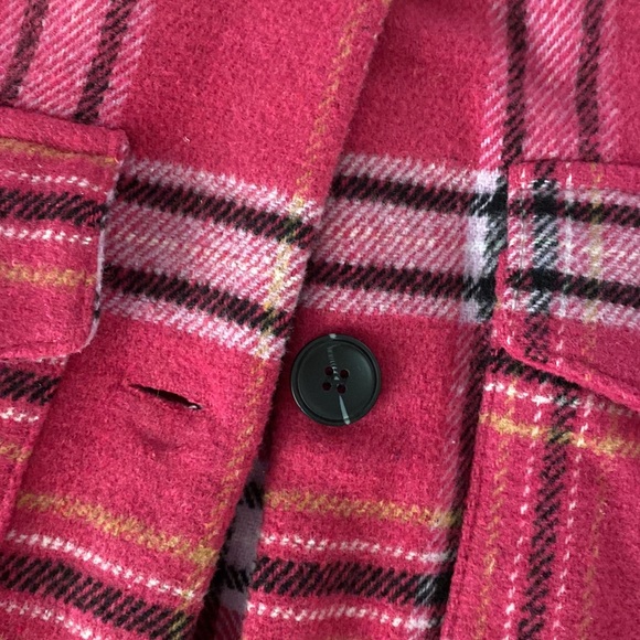 Pink Rue 21 Flannel - Picture 5 of 5